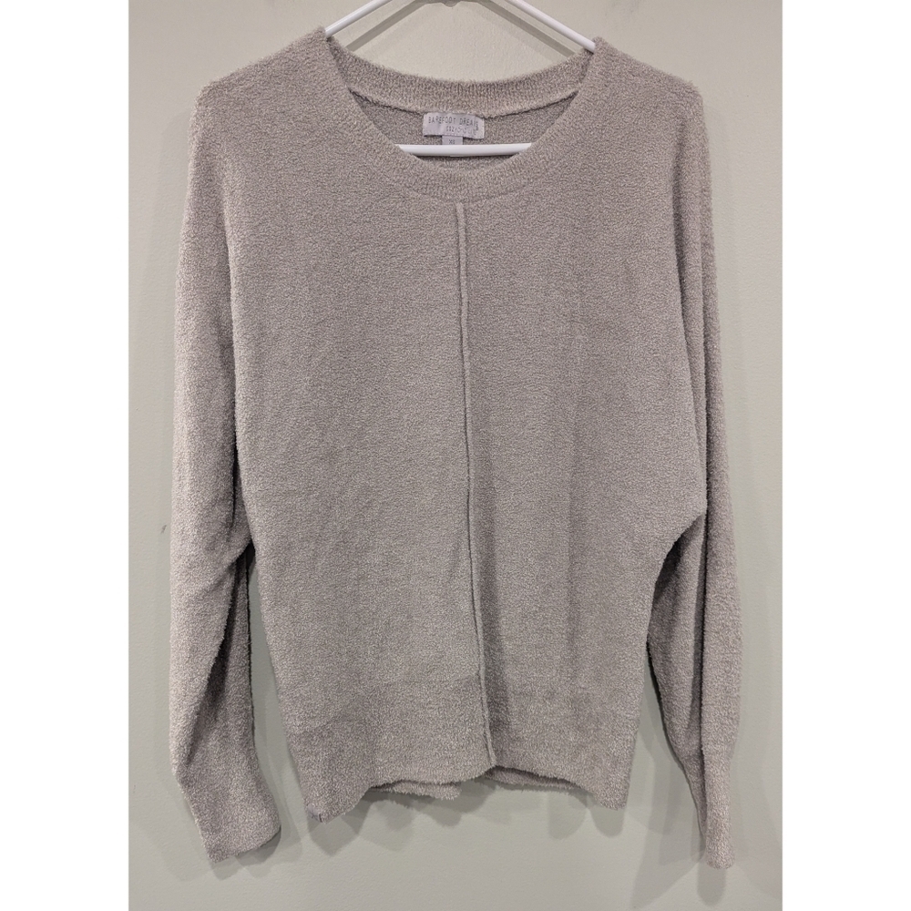 Barefoot Dreams CozyChic Lite Seamed Dolman Pullover Sweater Size XS